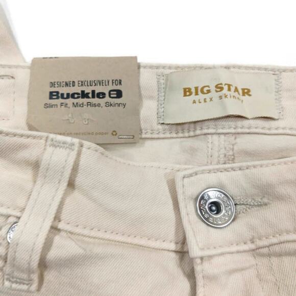 Big Star Alex Midrise Skinny NWT Size 27S SJ61 - Picture 8 of 8